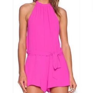SAYLOR gorgeous fuchsia romper XS  worn once!